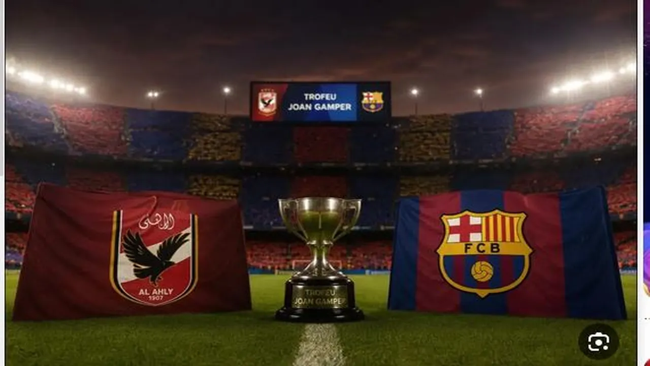 مباراة الأهلي وبرشلونة تثير الحماس في كأس خوان جامبر قريبًا
